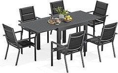 Descubre las mejores alternativas a conjuntos de comedor exterior de aluminio
