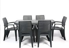 Opciones alternativas a los conjuntos de comedor exterior de resina