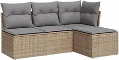 Ideas para combinar sofás modulares de jardín con otros muebles exteriores