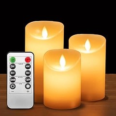 Instalación fácil de velas LED en tu jardín
