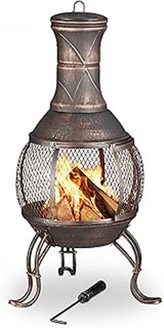 Guía para limpiar una chimenea de exterior de leña