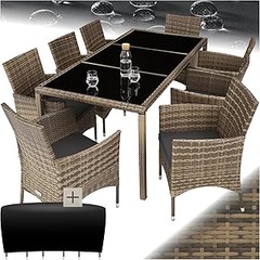 Mejores lugares para comprar conjuntos de comedor exterior para 8 personas