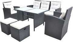 Cómo integrar conjuntos de comedor exterior de ratán sintético en tu decoración