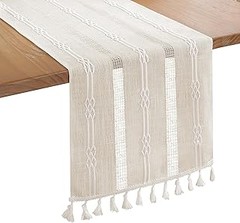 Cómo elegir el camino de mesa ideal para tu terraza