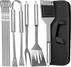 Comparativa de los mejores utensilios para barbacoa de acero inoxidable