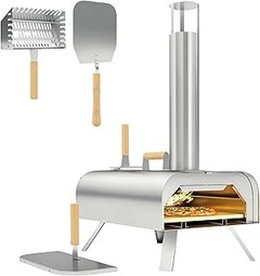 ** Aprende a hacer pizza en un horno de pizza de exterior