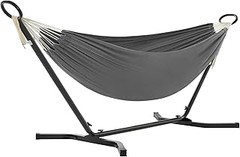Variedades de hamacas con soporte para tu jardín o terraza