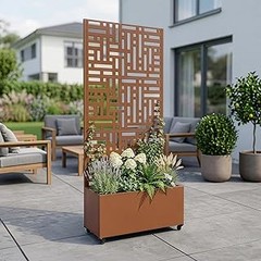 Descubre los diferentes tipos de jardineras separadoras para exteriores