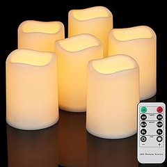 ¿Por qué optar por velas LED para exterior en lugar de velas de cera?