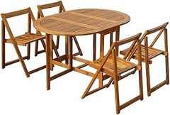 Pros y contras de los conjuntos de comedor exterior plegables