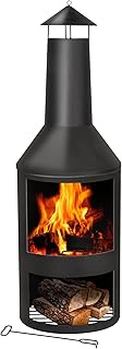 ** Pros y contras de las chimeneas de exterior de leña