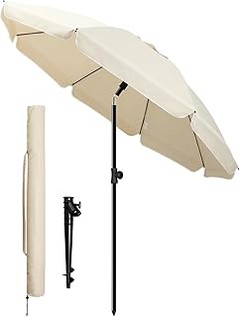 Pros y contras de las sombrillas inclinables con luces LED