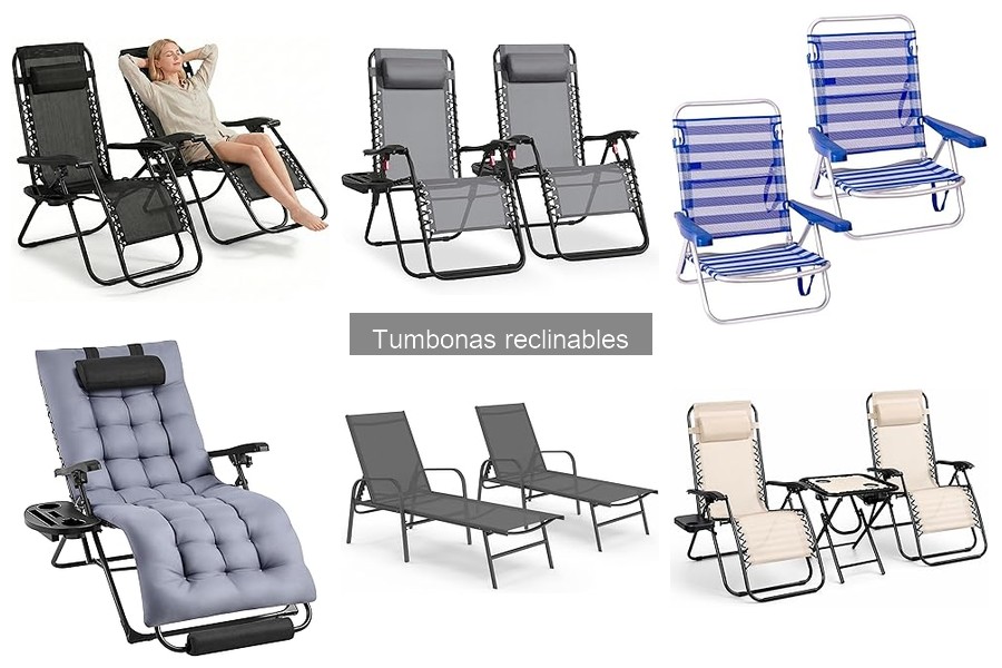 Accesorios Esenciales para Tumbonas Reclinables en Exterior