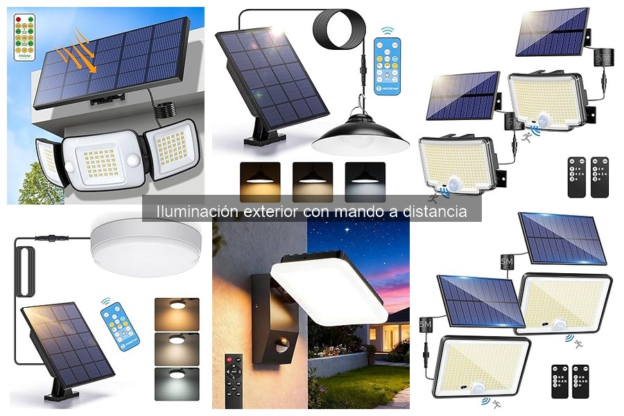 Alternativas a la Iluminación Exterior con Mando a Distancia