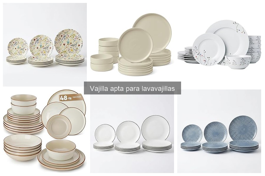 Alternativas a la vajilla apta para lavavajillas: opciones útiles