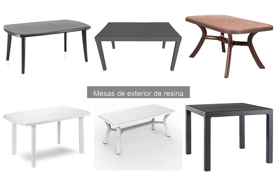Alternativas a las Mesas de Exterior de Resina