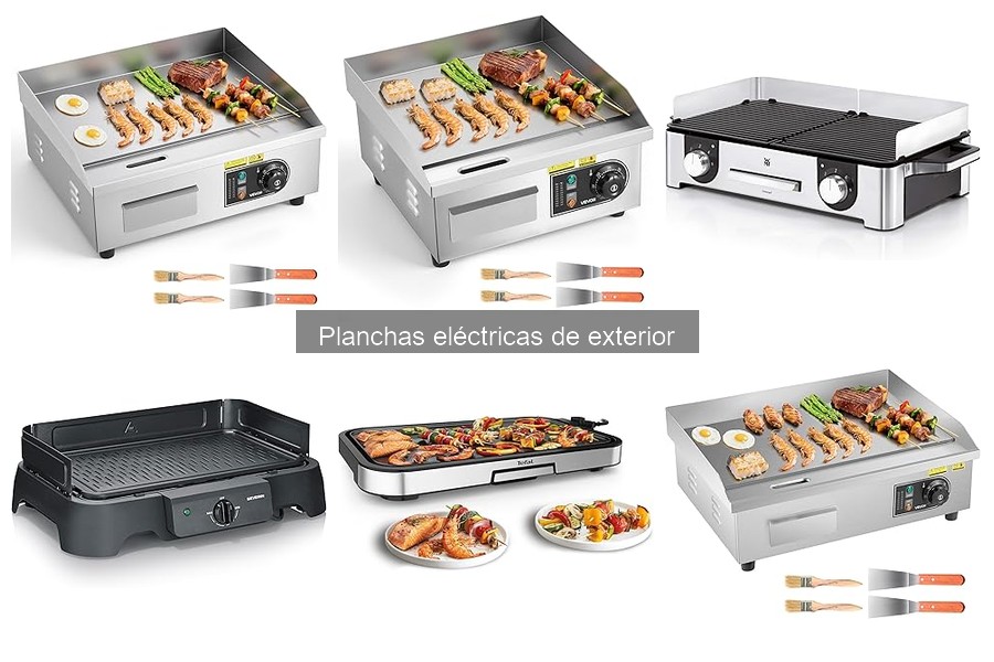Alternativas a las planchas eléctricas de exterior