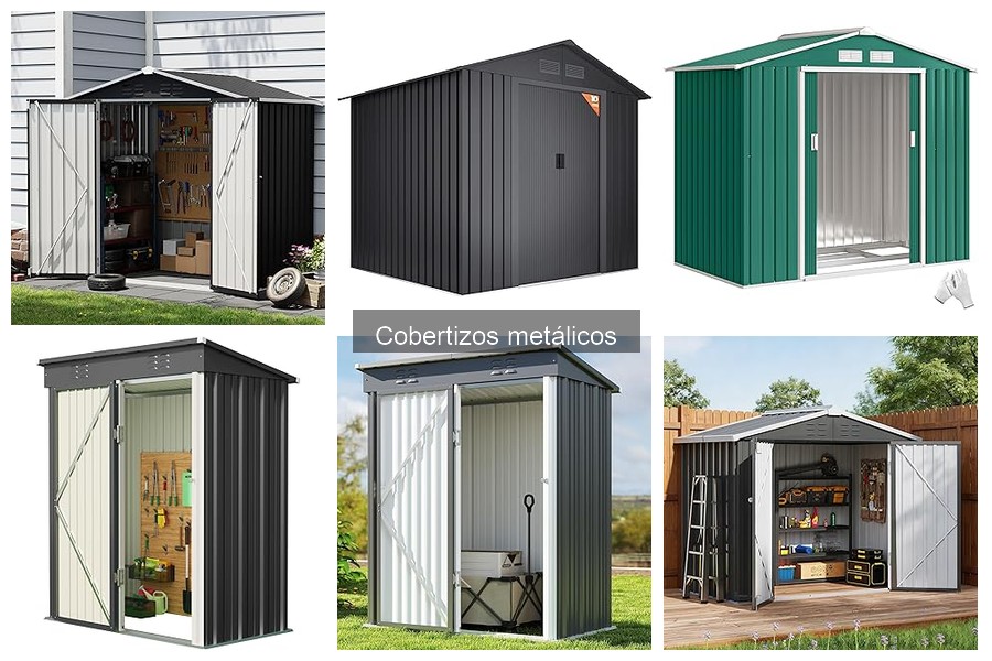 Alternativas a los cobertizos metálicos para tu jardín