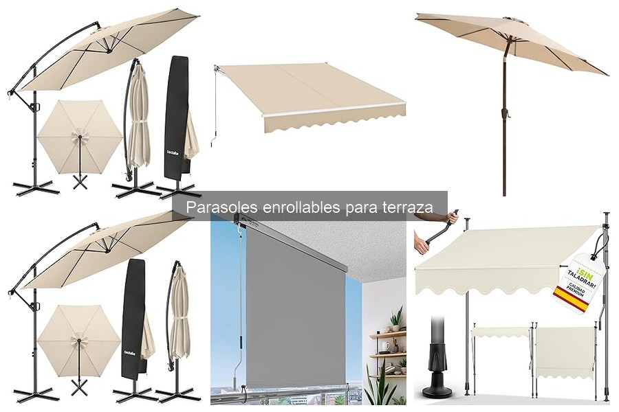 Alternativas a los parasoles enrollables para terraza