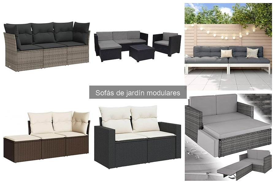 Alternativas a los Sofás Modulares para Jardín