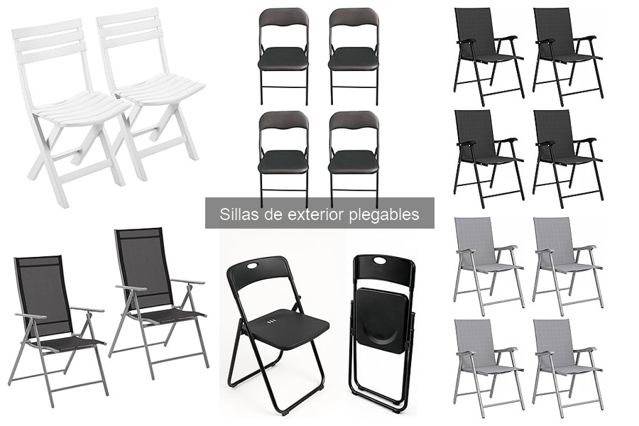 Alternativas a Sillas de Exterior Plegables: Opciones Prácticas