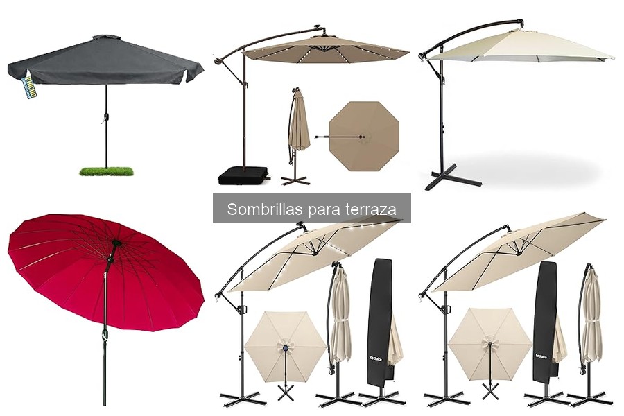 Alternativas a Sombrillas Tradicionales para Terraza