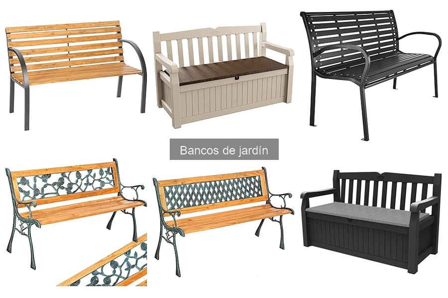 Alternativas innovadoras a bancos de jardín convencionales