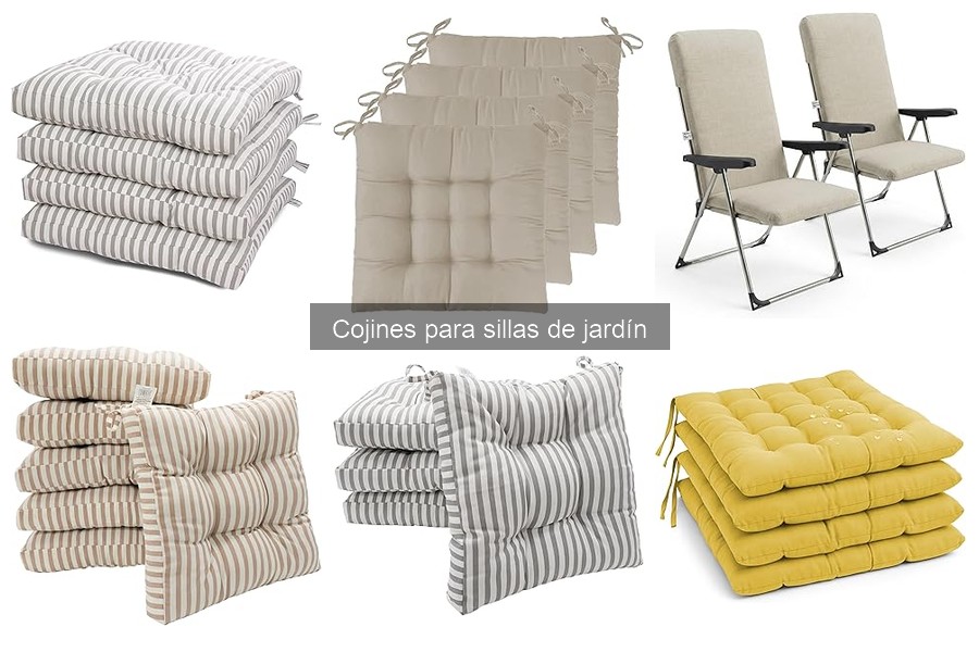 Alternativas Innovadoras a Cojines para Sillas de Jardín