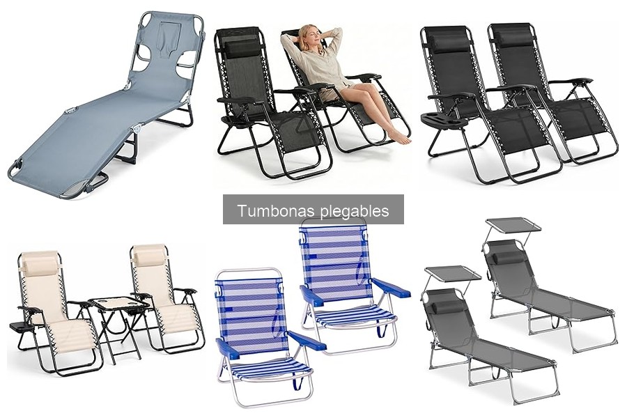 Beneficios de las Tumbonas Plegables en el Jardín