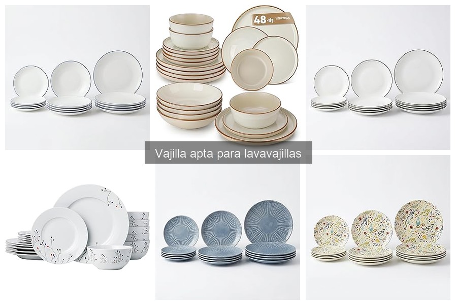 Beneficios de usar vajilla apta para lavavajillas