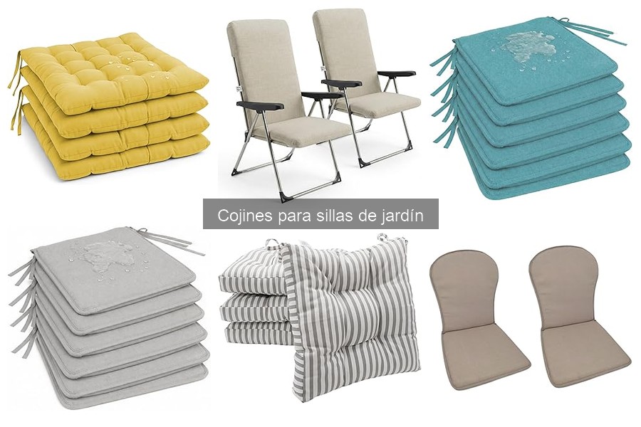 Cojines para sillas de jardín en oferta: ¡descúbrelas!
