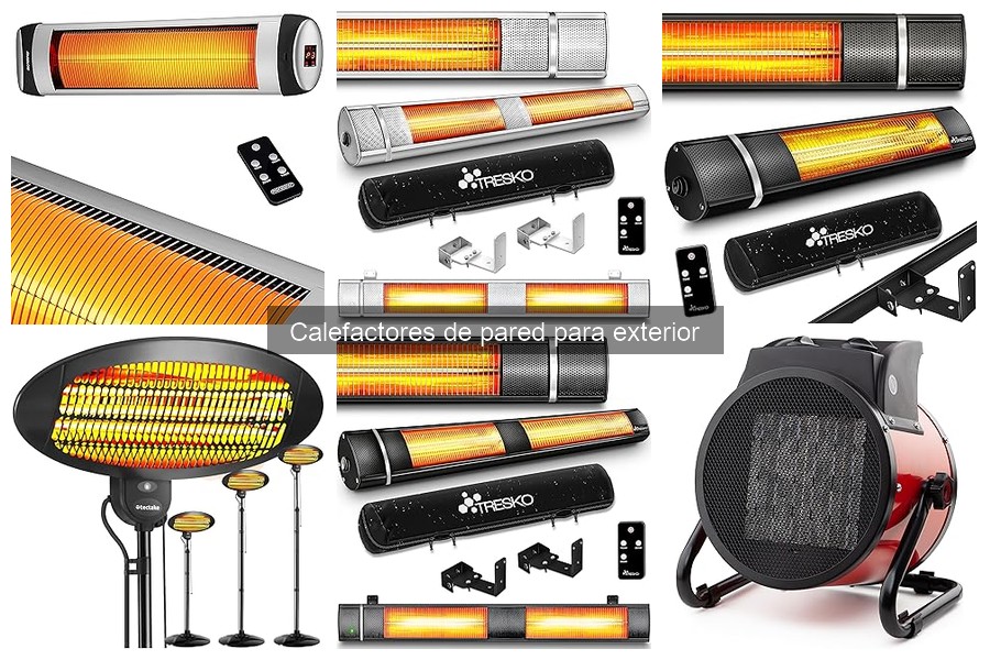 Cómo elegir el mejor calefactor de pared para exterior
