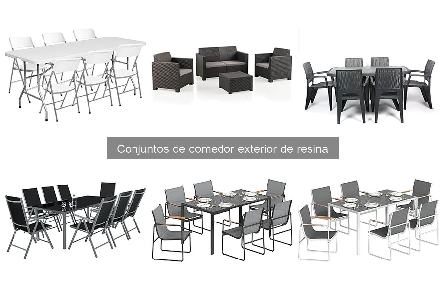 Cómo elegir el mejor conjunto de comedor exterior de resina