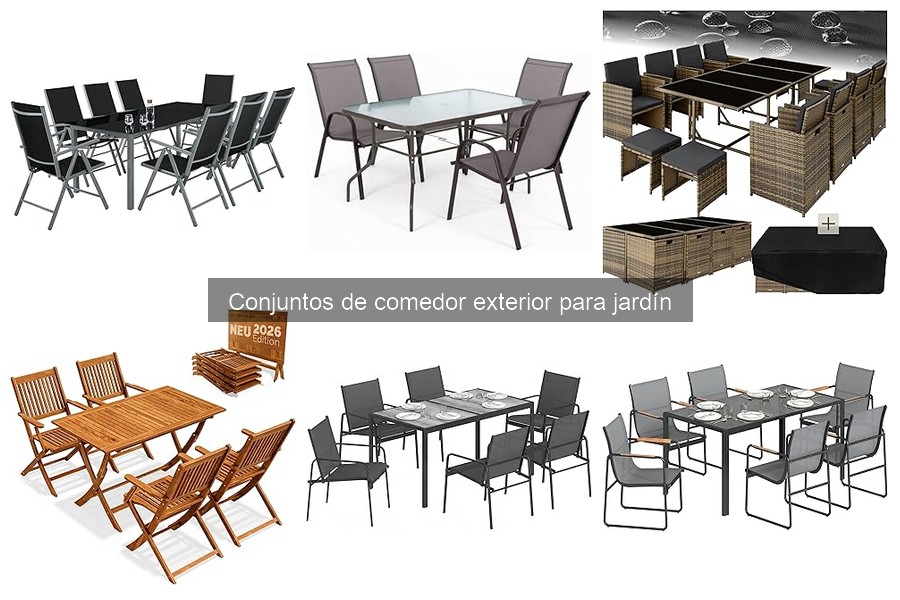 Cómo elegir el mejor conjunto de comedor exterior