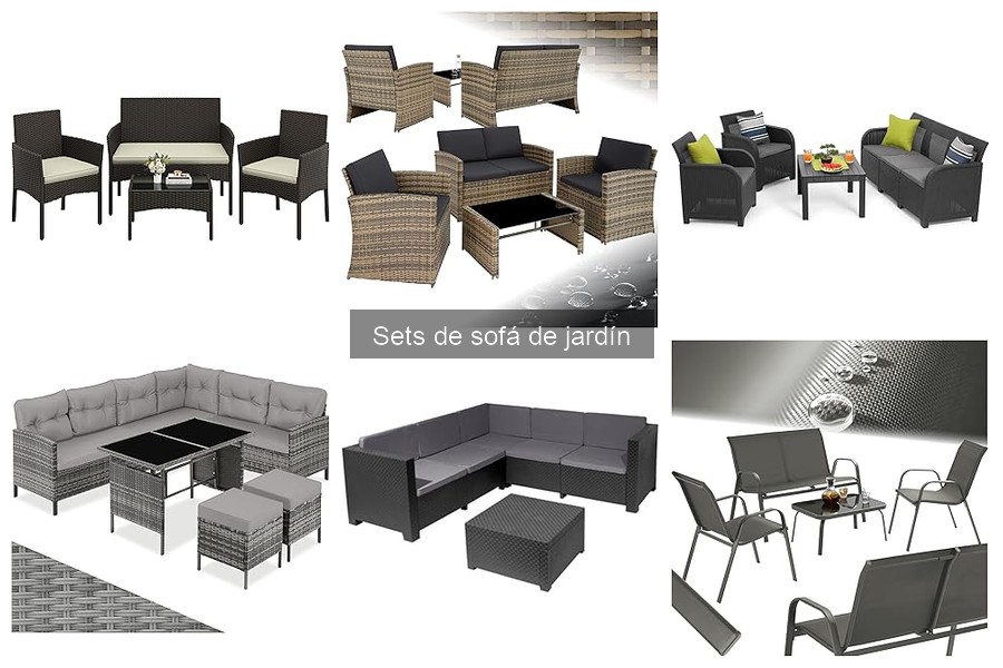 ¿Cómo elegir el mejor set de sofá de jardín?