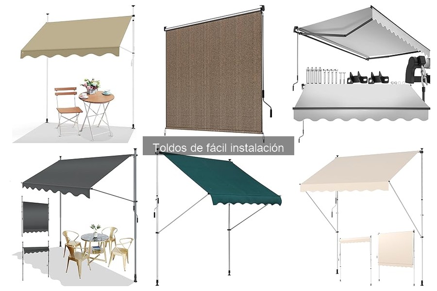 Cómo elegir el tamaño perfecto de un toldo de fácil instalación