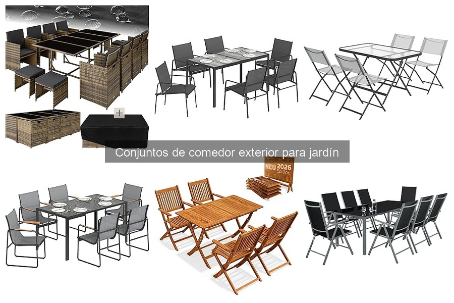 Cómo elegir un conjunto de comedor exterior para climas extremos