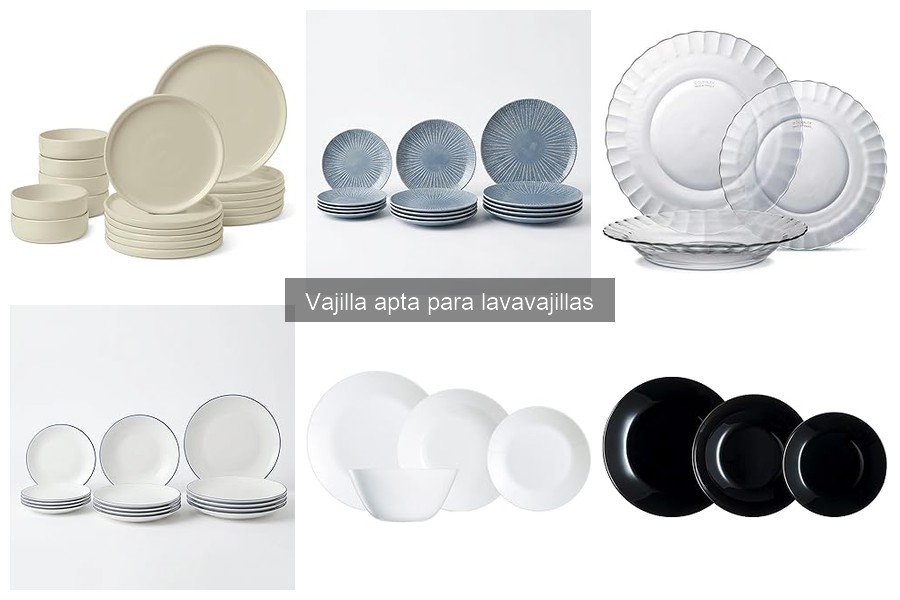 Cómo elegir vajilla apta para lavavajillas: guía de compra