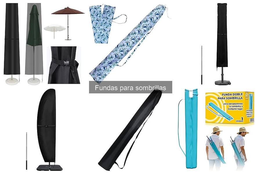 Cómo instalar correctamente una funda para sombrilla