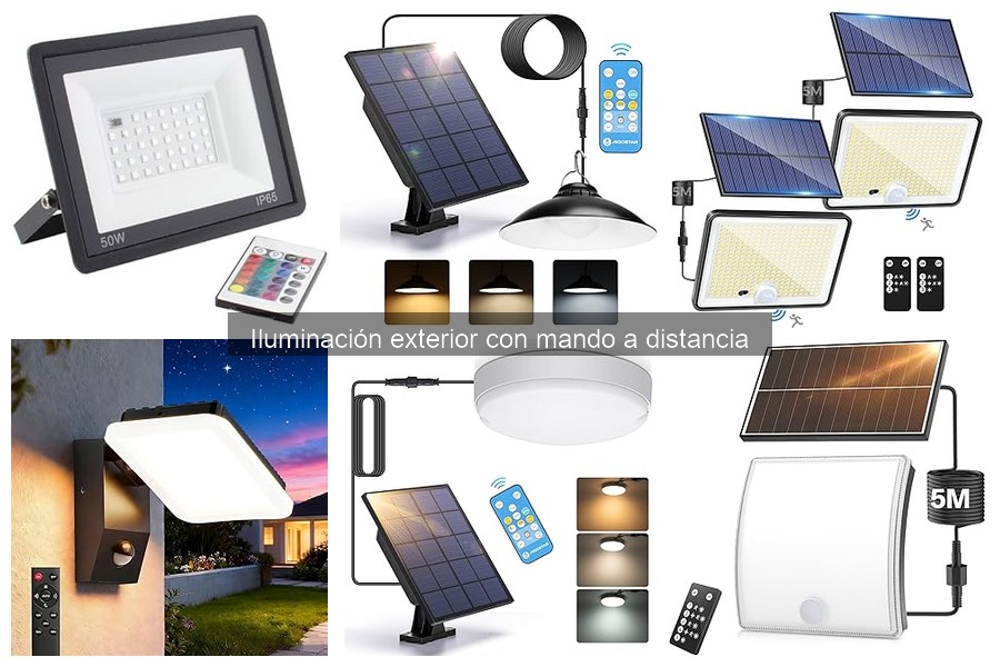 Cómo instalar iluminación exterior con mando a distancia