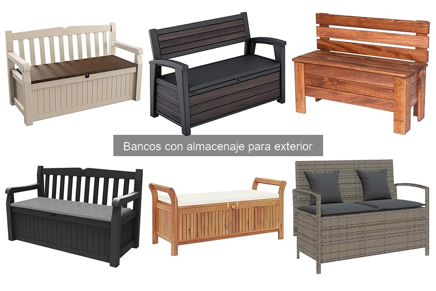 Cómo instalar un banco con almacenaje para exterior