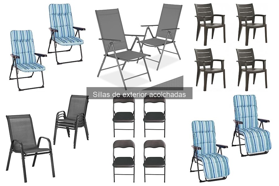 Cómo mantener sillas de exterior acolchadas fácilmente