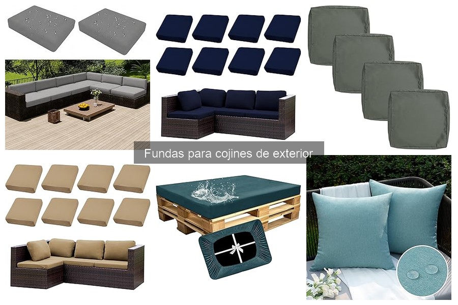 Comparativa de Fundas para Cojines de Exterior: Marcas y Precios