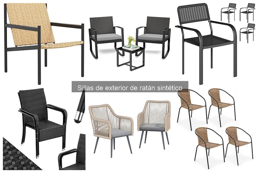 Comparativa de Sillas de Ratán Sintético: Calidad y Precio