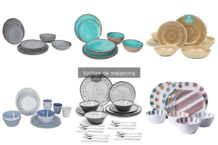 Comparativa de Vajillas de Melamina: Marcas y Precios