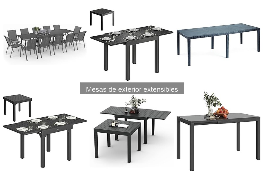 Comparativa: Mesas Extensibles vs. Fijas para Exterior