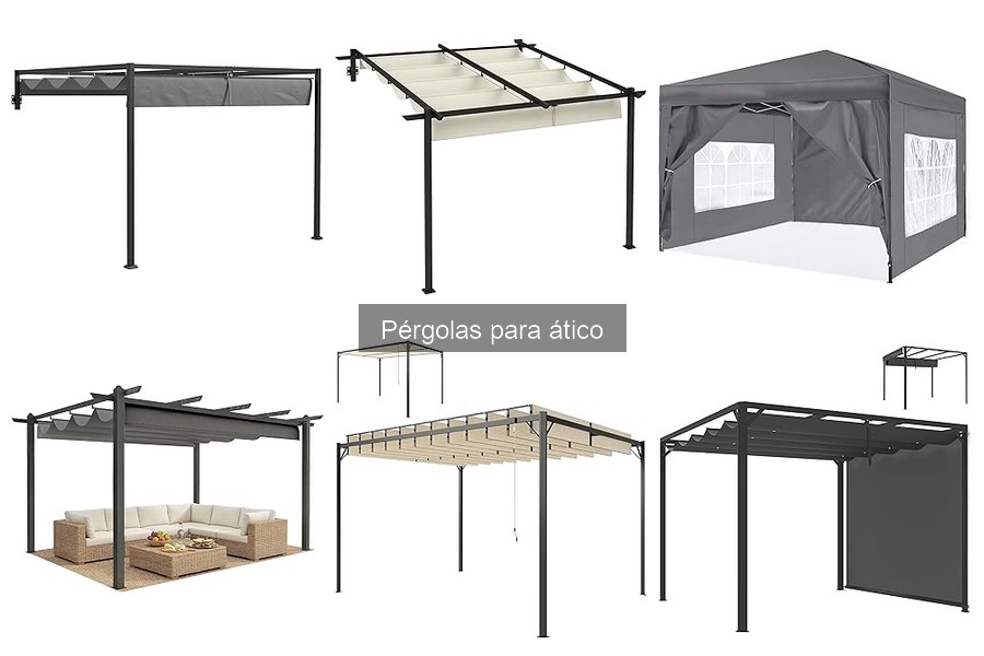 Comparativa: Pérgolas de Madera vs Aluminio para Áticos