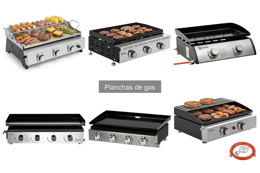 Comparativa: Planchas de gas vs eléctricas para exterior