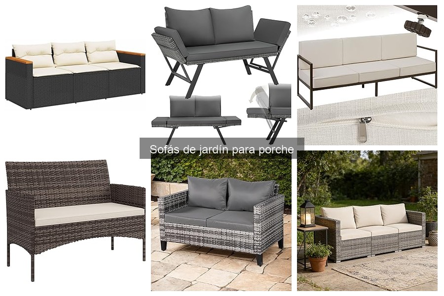 Comparativa: Sofás de Jardín vs Sillones para Porche