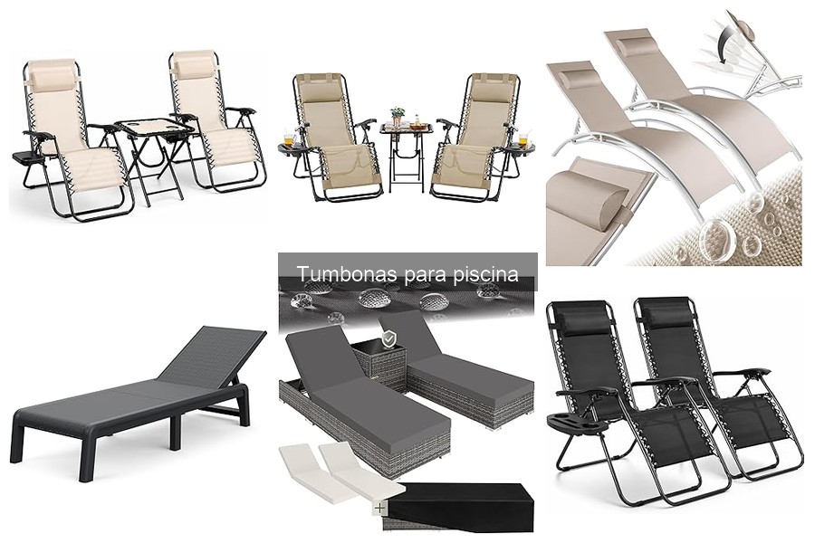 Consejos para Cuidar y Mantener Tumbonas de Piscina